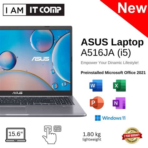 Asus A516JA official drivers